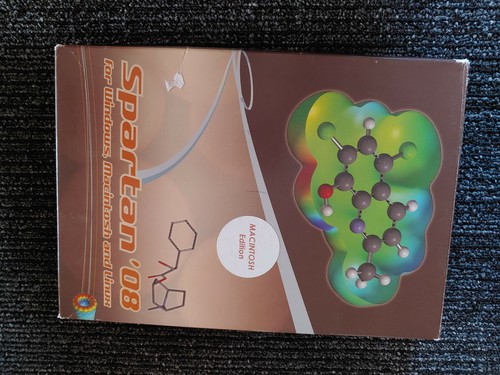 Spartan '08 Macintosh edition Wavefunction chemistry education software Q-CHEM - Picture 10 of 12