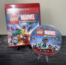 LEGO Marvel Super Heroes (Sony PlayStation 3 PS3, 2013) No Manual / Red Case