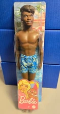 Barbie Ken Fashionista African American Beach 12" Muscular Doll Mattel