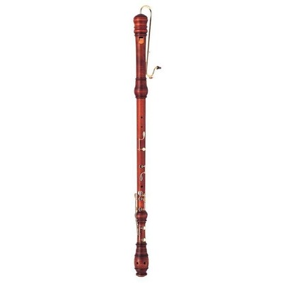 YAMAHA Great Bass Recorder Baroque Style YRGB-61 with Hard Case Wood Baroque New