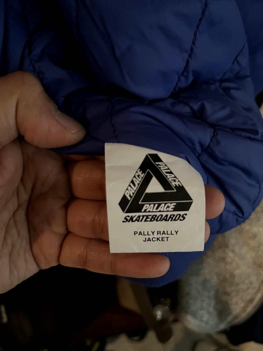 ✓ Palace Skateboards Pally Rally Jacket Blue Size Medium | eBay ✓ Palace Skateboards Pally Rally Jacket Blue Size Medium | eBay