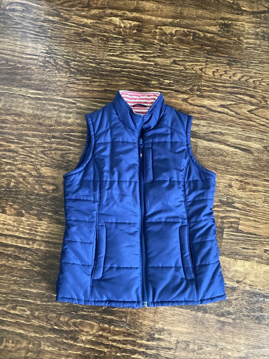 Women s Vineyard Vines Puffer Down Vest Nautical EUC sz Small
