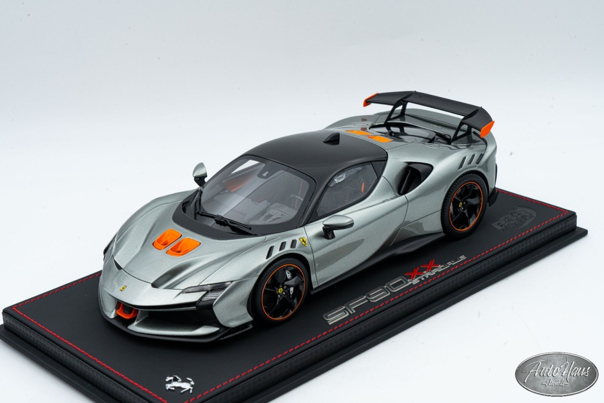 1/18 BBR Ferrari SF90 XX Stradale Gray 🤝ALSO OPEN FOR TRADE🤝 | eBay