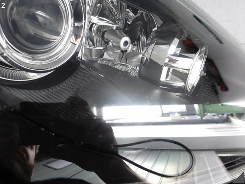 PORSCHE CAYENNE 7L5 FACELIFT Bj.07-10 GTS / TURBO Scheinwerfer XENON R Schwarz - Bild 3 von 12