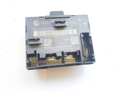 Audi A5 2008 Door control relay (DOOR CONTROL UNIT MODULE ECU ) 8k #1940675-83