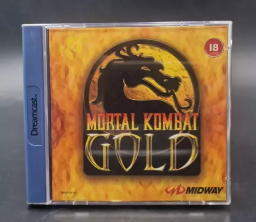 Mortal Kombat Gold MKG - SEGA Dreamcast DC - Complet CIB - PAL - Très Bon Etat