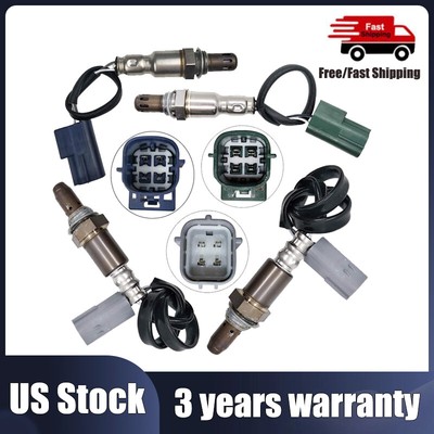 4-Piece Oxygen Sensor Set For 03-06 Hummer H2 & GMC Sierra 1500 (6.0L V8) - Upstream & Downstream