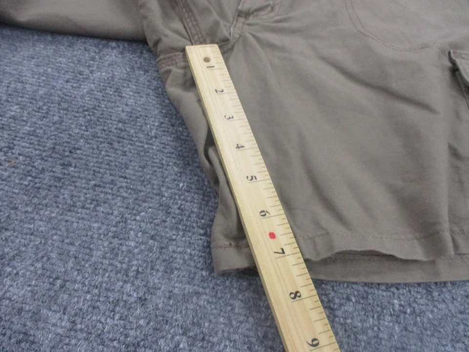 Carhartt Shorts Adult 10 Beige Cargo Lightweight Hiking Outdoors Womens NEW - Image 3 of 4