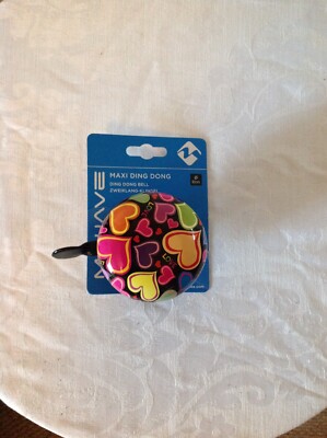 M-Wave Maxi Ding Dong 80mm Love Bell (Herzen)