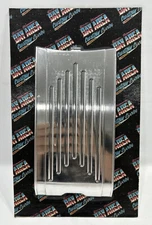 RON SIMMS BACC POLISHED BALL MILLED DASH EXTENSION PANEL HARLEY SOFTAIL CUSTOM