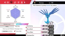 Pokemon Sword and Shield 6iv Shiny Xerneas - FAST DELIVERY!
