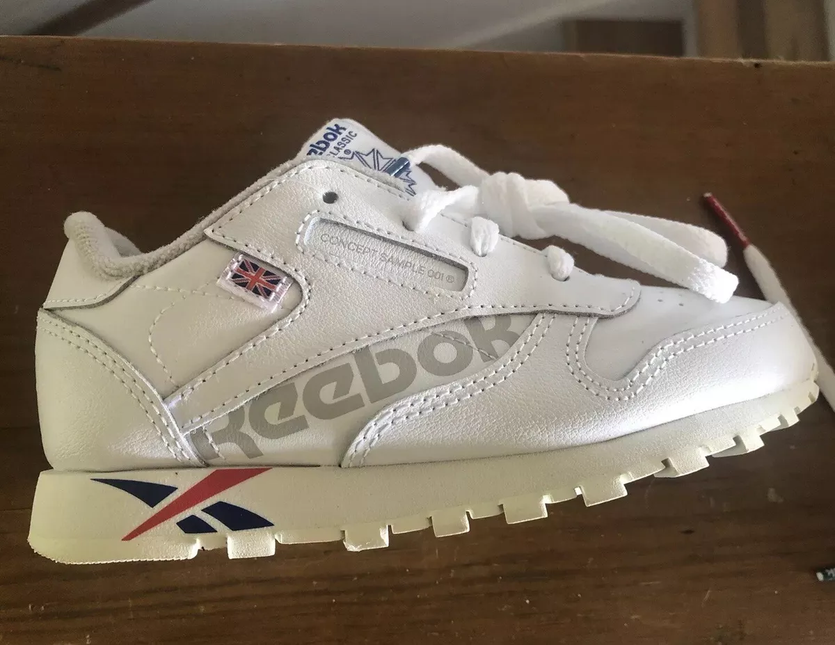 Foragt At regere Beskrivende Reebok Workout Plus White Classic British Flag Alter The Icons 1983 Toddler  11 | eBay