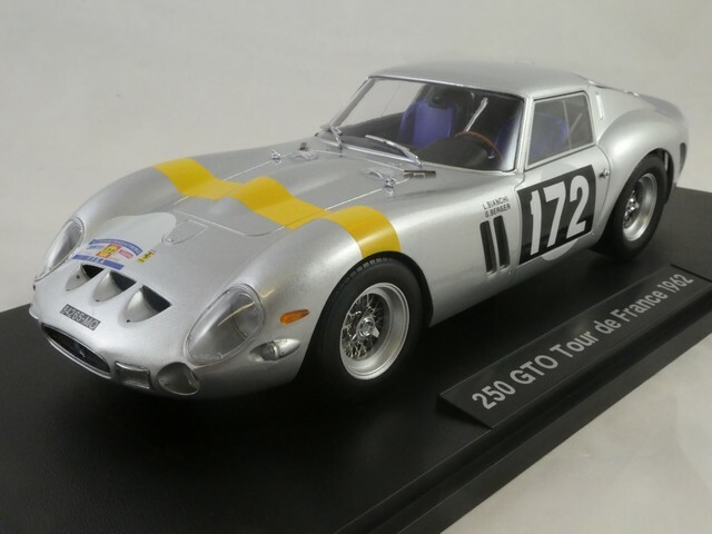 KK Ferrari 250 GTO #172 White Winner Tour de France 1962 1 KK Ferrari 250 GTO #172 White Winner Tour de France 1962 1