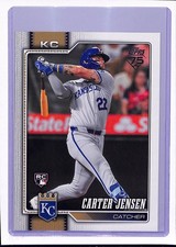 2026 Topps Carter Jensen Super Box Oversized Jumbo Companion RC #530 Royals (b)