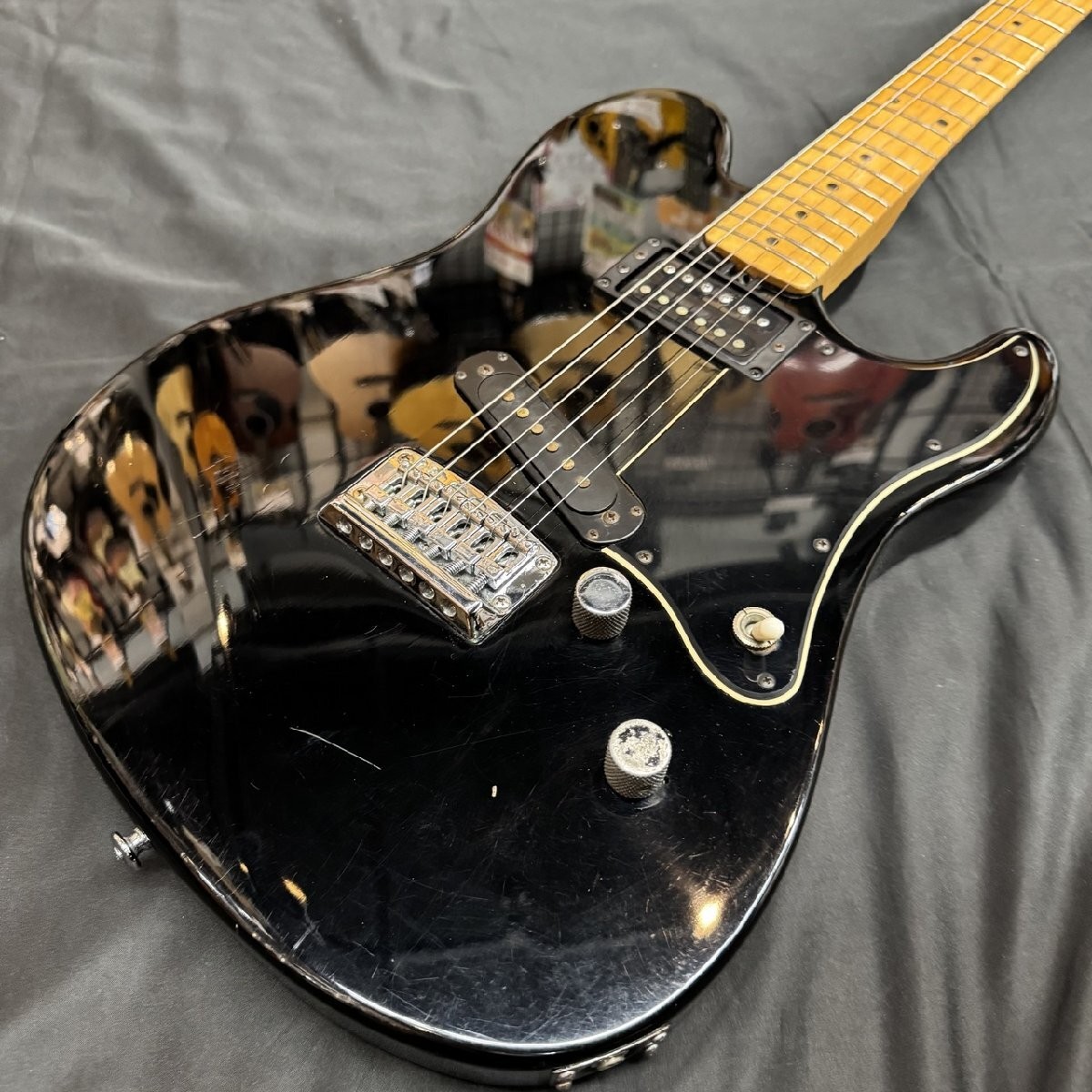 Yamaha Super Jam 500 ブラックエレキギター Yamaha SJ-500 Super Jam Vintage MIJ Electric Guitar Black Tested