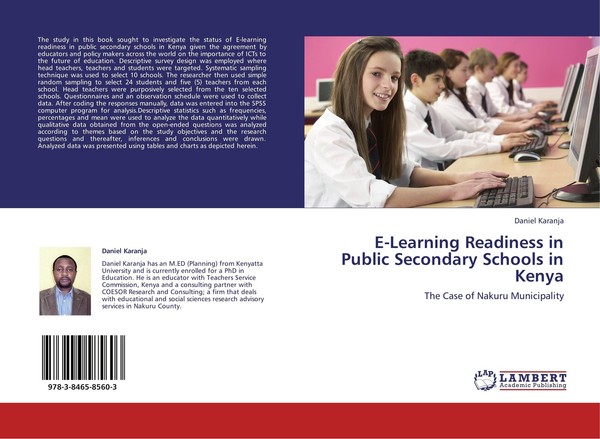 E-Learning Readiness In Public Secondary Schools In Kenya Daniel Karanja-image