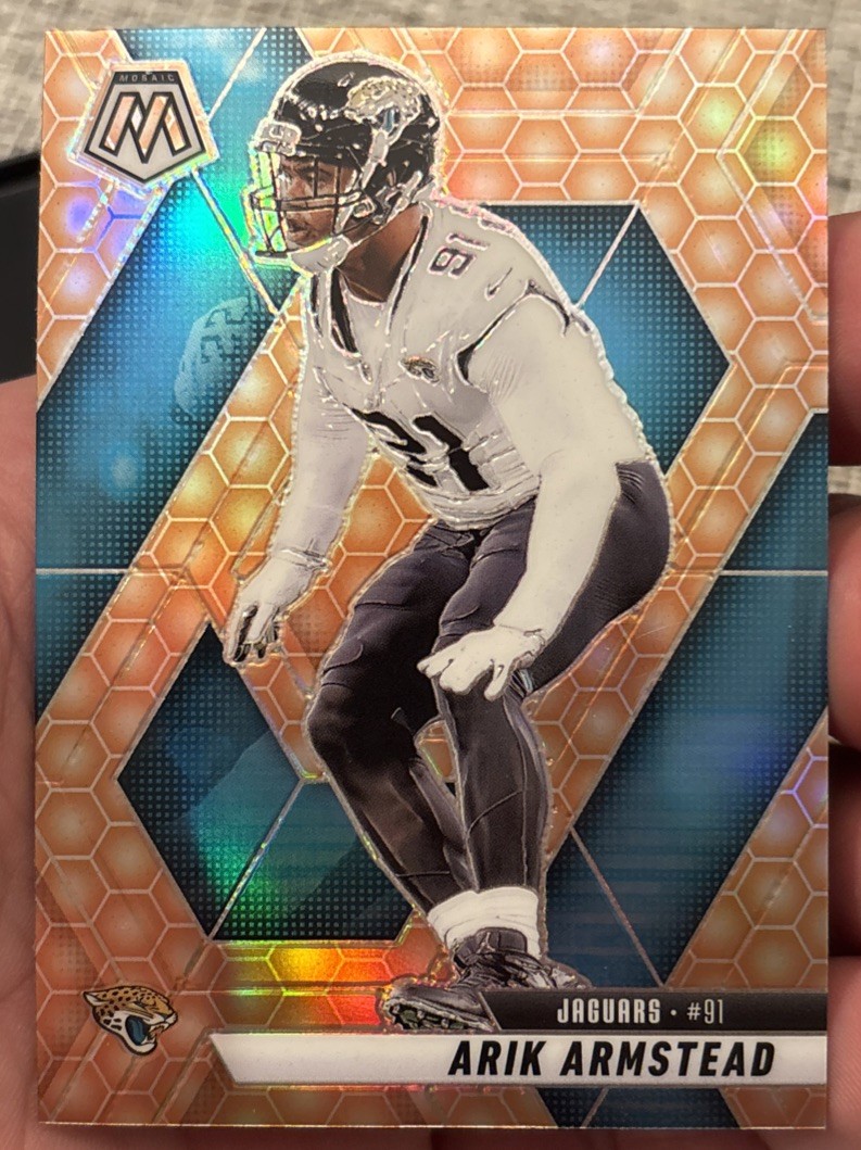 2025 Panini Mosaic Arik Armstead #66 Honeycomb Prizm Jacksonville Jaguars SSP