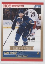 2010-11 Score Rookies & Traded Gold Ian Cole #647 0a4