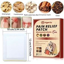 MAXIMUM STRENGTH PAIN RELIEF PATCH 5PC! Powerful Herbal Plaster for Sciatica Pad