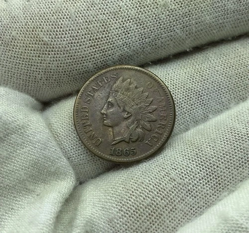 1865 INDIAN HEAD CENT VERY FINE (VF) D335