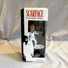 Excalibur Electronics Scarface Talking Tony Figure NIB sealed Tony Montana #SF21