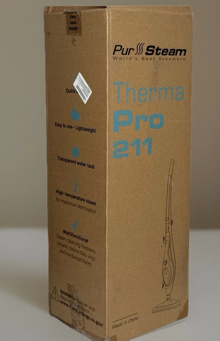 Pur Steam Therma Pro 211 Steamer - New Open Box 10-in-1 Steam Mop
Opens in a new window or tab