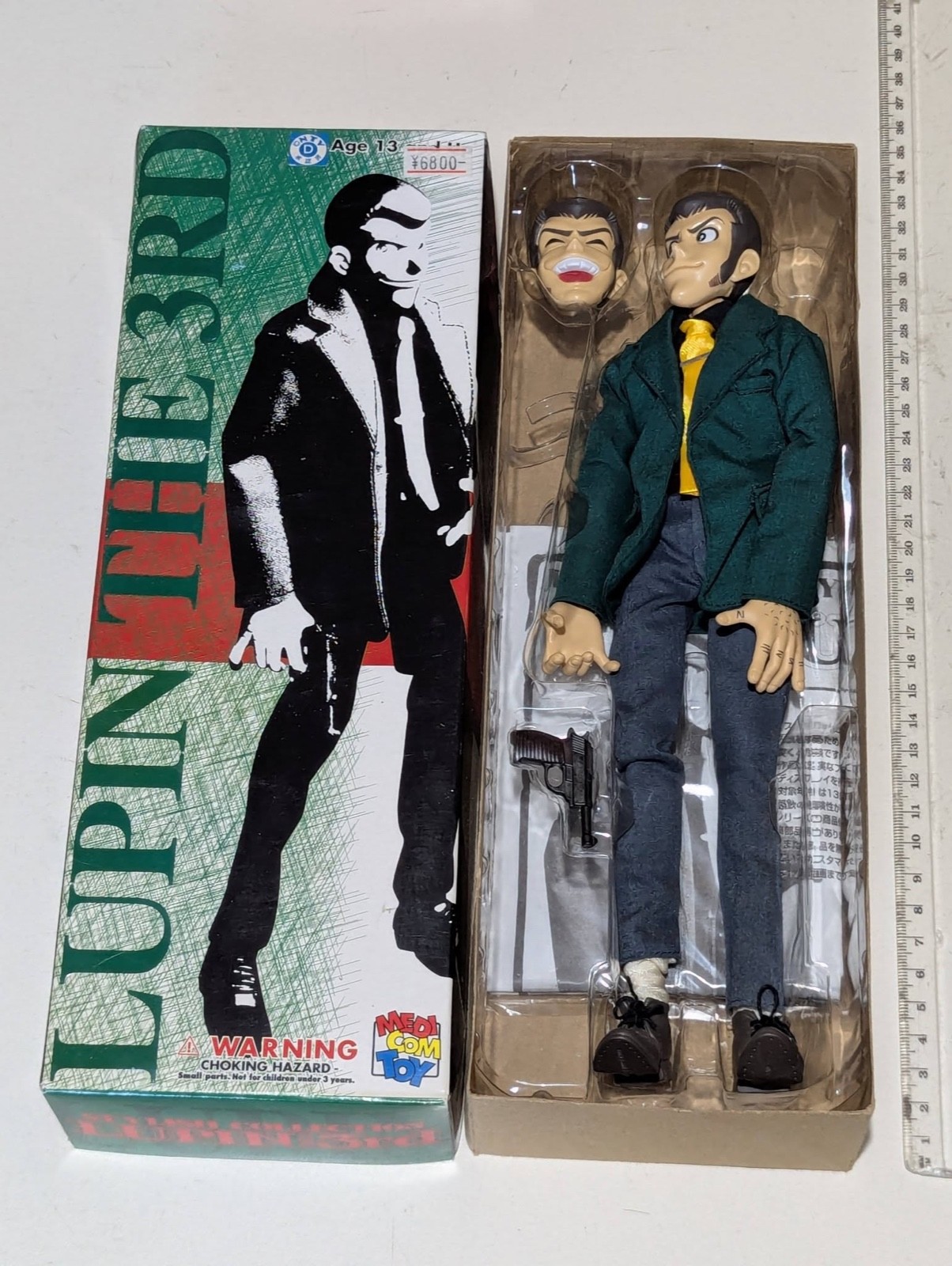 LUPIN III Action Figure Medicom Toy Stylish Collection 1/6 Giacca Verde Vintage