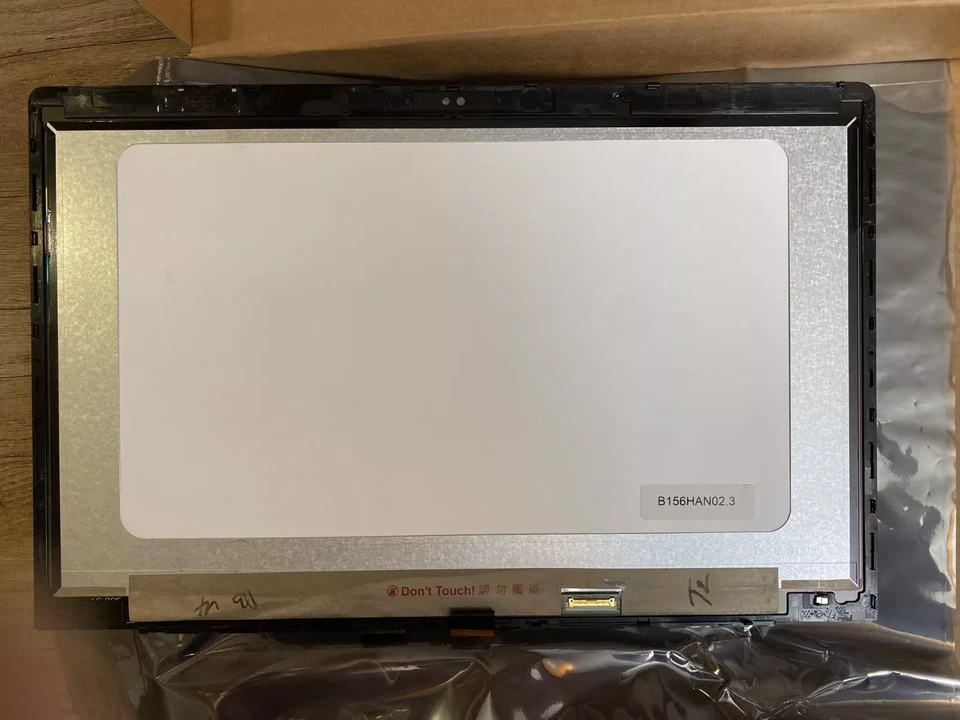 Laptop Bildschirm mit Rah. für DELL,HP, LEN., TOS - Universal- AUO - B156HAN02.3 - Bild 3 von 4