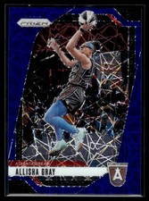 2024-25 Panini Prizm WNBA Blue Velocity Allisha Gray Atlanta Dream #96