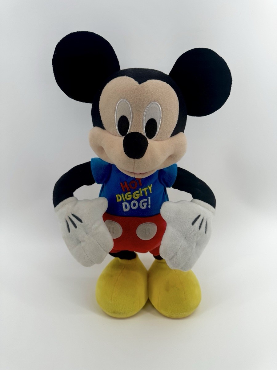 Mickey Mouse: Clubhouse Hot Diggity Dog! Dancing Plush (Large) | eBay