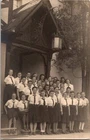 WW2 WWII German Military Wehrmacht Army RPPC Real Photo Postcard Girls League