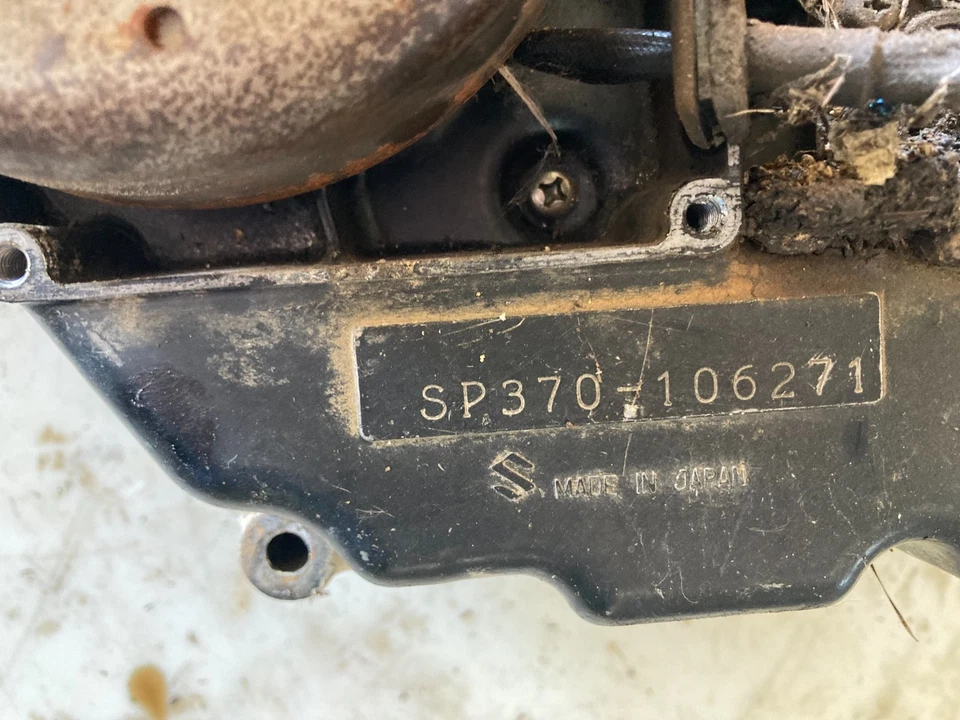 Motor de extremo inferior Suzuki SP370 DR SP 370 1978 78 Foto 2 de 4