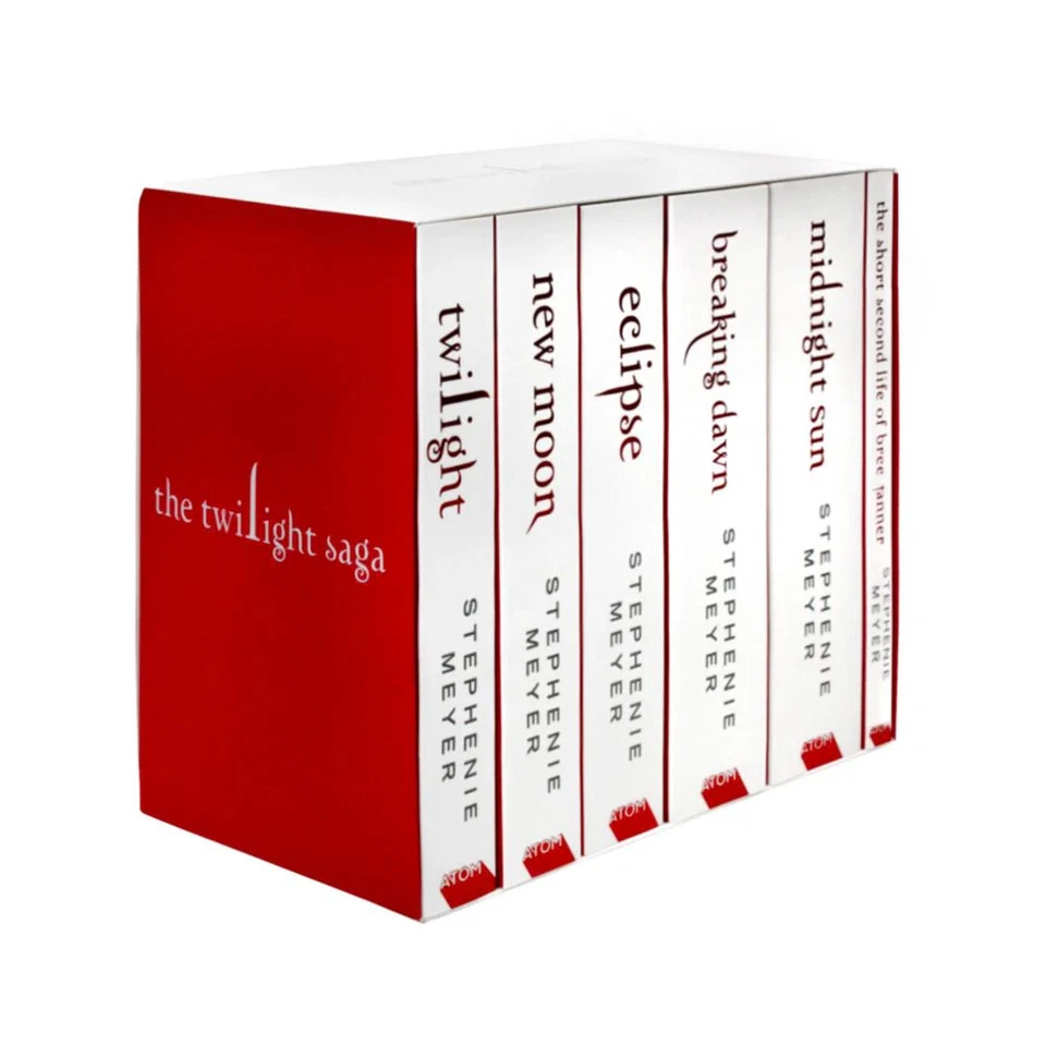The Twilight Saga 6-Book Set (White Cover) by Stephenie Meyer | Meyer Stephenie - Image 2 of 4