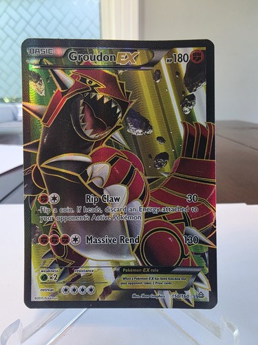 Groudon EX 150/160 (Full Art) - Primal Clash MP-LP