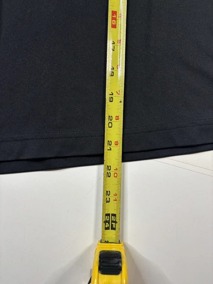 Nike NFL Equipment Dri-fit New Orleans Saints Black Shorts Size XL Back Pocket - Image 2 of 4