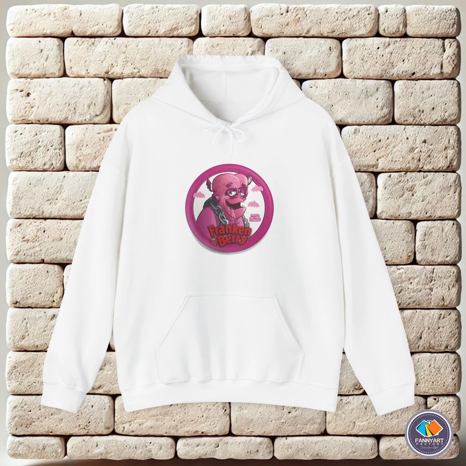 Franken Berry Logo Unisex Hoodie