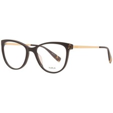 Furla Women's Cat-Eye 53mm Eyeglasses Frames Black VFU495-0700