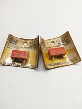 LOT OF 2 VINTAGE GC ELECTRONIC 25-958-S CHEMICAL FUSE (NEW)