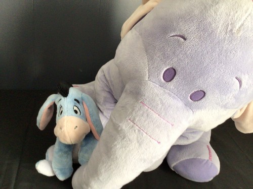 Heffalump Playgro Plush Large Soft Toy Lumpy 50 x 64cm & Eeyore Posh Paws 24cm - Picture 24 of 24