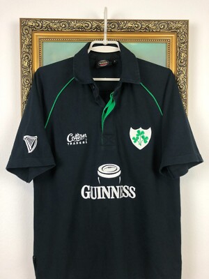 Vintage Ireland Rugby Union Jersey Cotton Traders Rare Sport