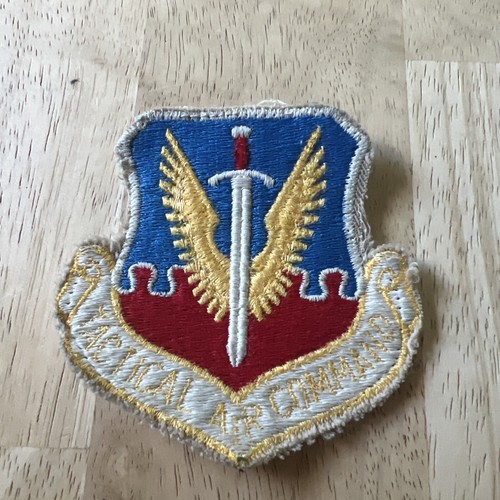 USAF Tactical Air Command SQUADRON Military Shirt Jacket Cloth Patch