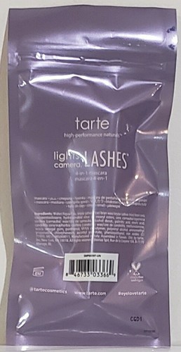 Máscara de pestañas Tarte Lights 4 en 1 sellado 0,13 oz - Imagen 2 de 2