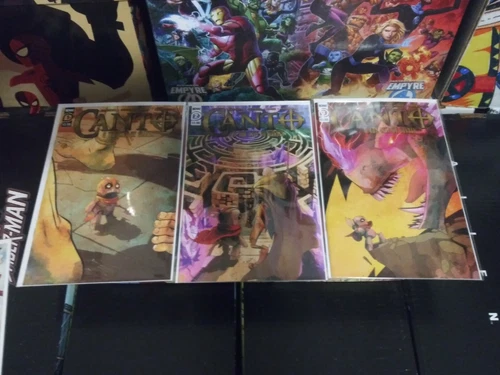 CANTO & The City of Giants set #1 2 3  IDW 2021 NM FULL RUN 3 book lot
