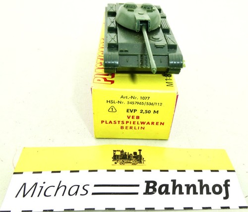 Plasticart 1077 Panzer T55 ohne Antenne OVP Schmuckkarton Espewe H0 1:87 HQ2 å - Picture 2 of 5