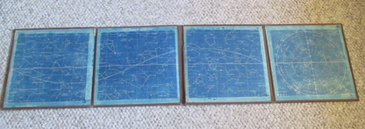 1924 RADIUM STAR MAP E.W. Sundell map eBay