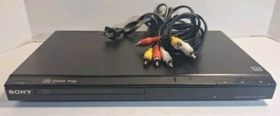 Sony DVP-SR200P DVD Player Tested With Video Cable No Remote