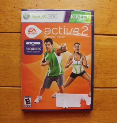 EA Sports Active 2 Personal Trainer Kinect (Microsoft Xbox 360, 2010) NEW SEALED