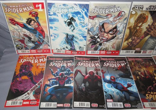 AMAZING SPIDER-MAN #1-20.1 + Annual 1 Full Run + extras (#4 Silk 1st app) 2014 - Picture 2 of 8