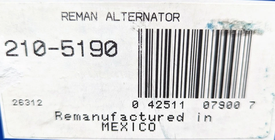 Generador alternador 124 amperios para camioneta 96-00 Chevy/GMC serie C/K 96-99 Yukon Foto 3 de 4