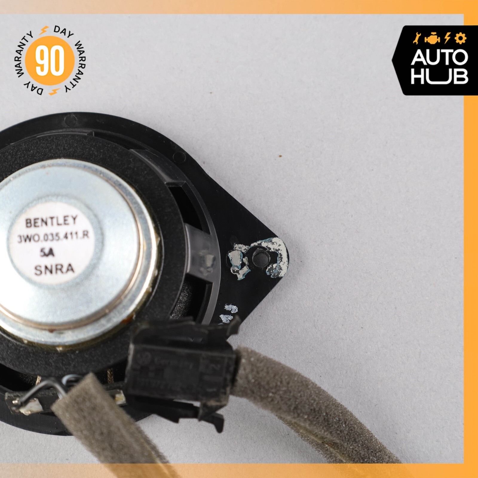 2006 Bentley Continental Flying Spur Rear Side Mid Range Sound Speaker OEM 78k